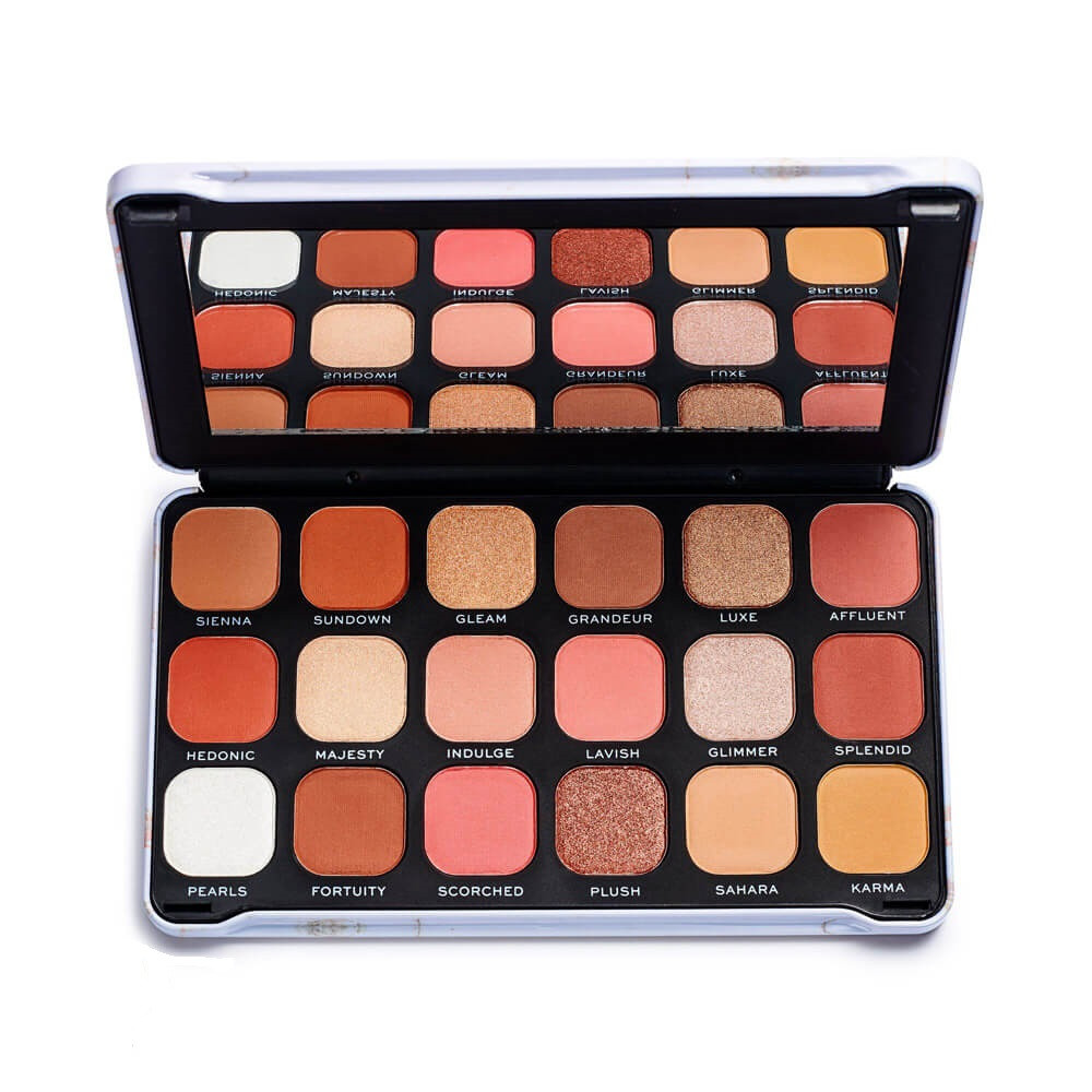 پالت سایه چشم 18 رنگ Forever Flawless Decadent رولوشن REVOLUTION