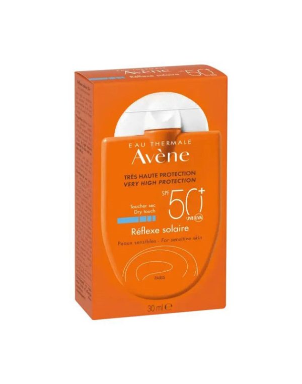 ضد آفتاب بی رنگ Réflexe solaire مناسب پوست حساس اون Avene