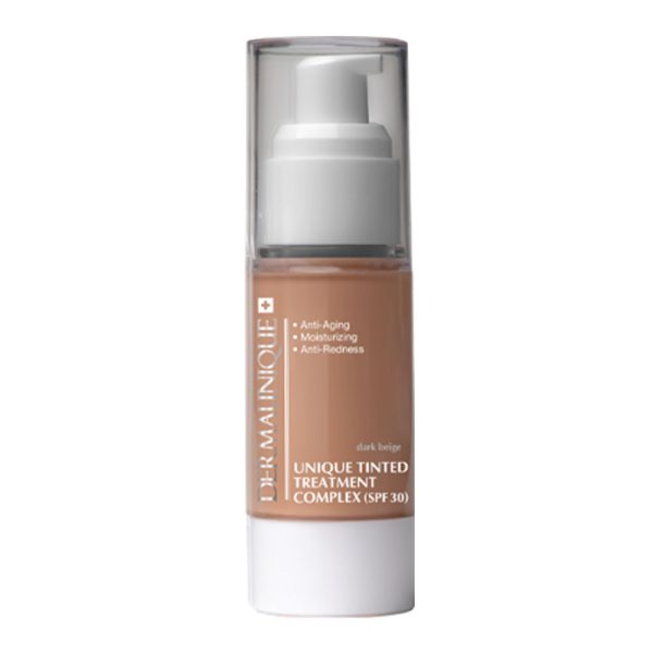 کرم مغذی و آبرسان انواع پوست با SPF30 رنگی بژ تیره درمایونیک DERMAUNIQUE