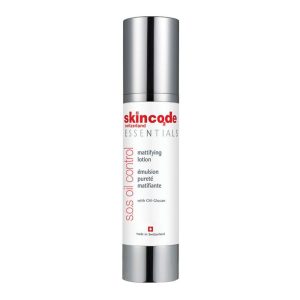 لوسیون مات کننده مناسب پوست های چرب اسکین کد skincode
