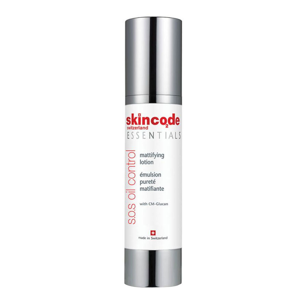 لوسیون مات کننده مناسب پوست های چرب اسکین کد skincode