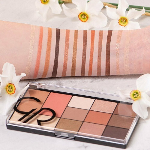 پالت آرایش صورت و چشم سیتی استایل گلدن رزWarm Nude 01 گلدن رز GOLDEN ROSE