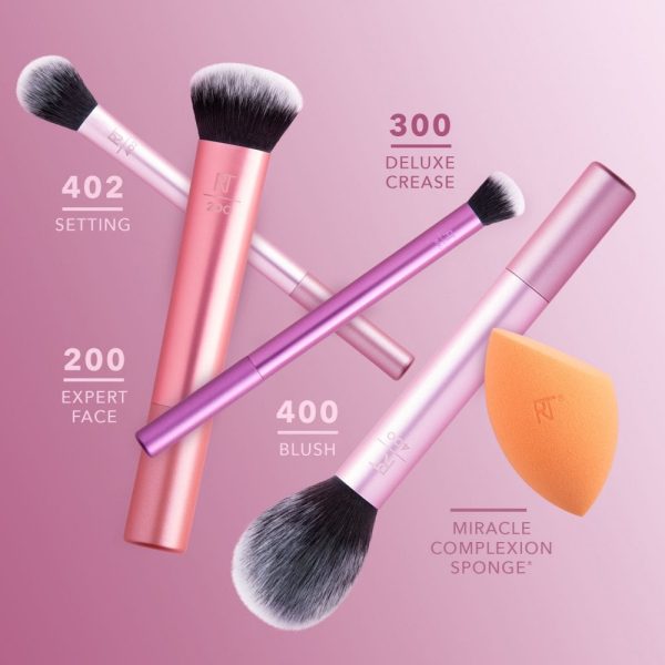 ست براش و پد Everyday Essential 01786 ریل تکنیک REAL TECHNIQUES