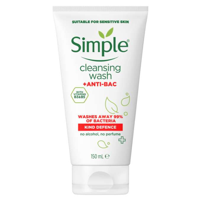 ژل شستشوی آنتی باکتریال سیمپل SIMPLE