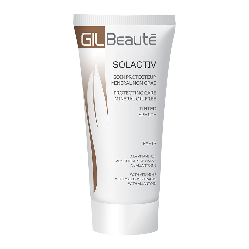 کرم ضد آفتاب فاقد چربی رنگی بژ طبیعی ژیل بوته GIL beaute