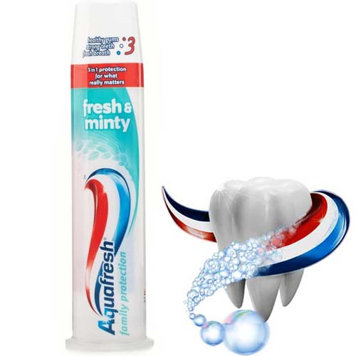 خمیر دندان فرش مینتی آکوآ فرش Aquafresh
