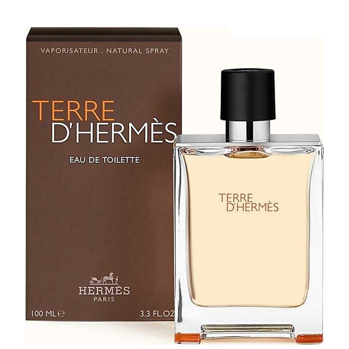 ادکلن ادوتویلت مردانه 100 میل هرمس تق هرمس Hermes Terre d’Hermes