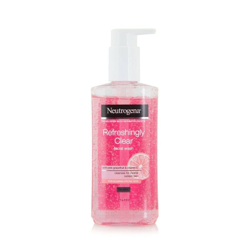 ژل شستشوی پوست طراوت بخش عصاره گریپ فرود نوتروژینا Neutrogena