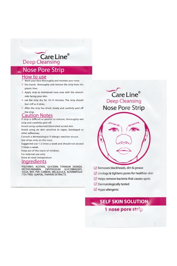 چسب بینی حاوی عصاره روغن بادام کرلاین Care Line