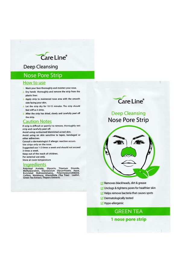 چسب بینی حاوی عصاره چای سبز کرلاین Care Line
