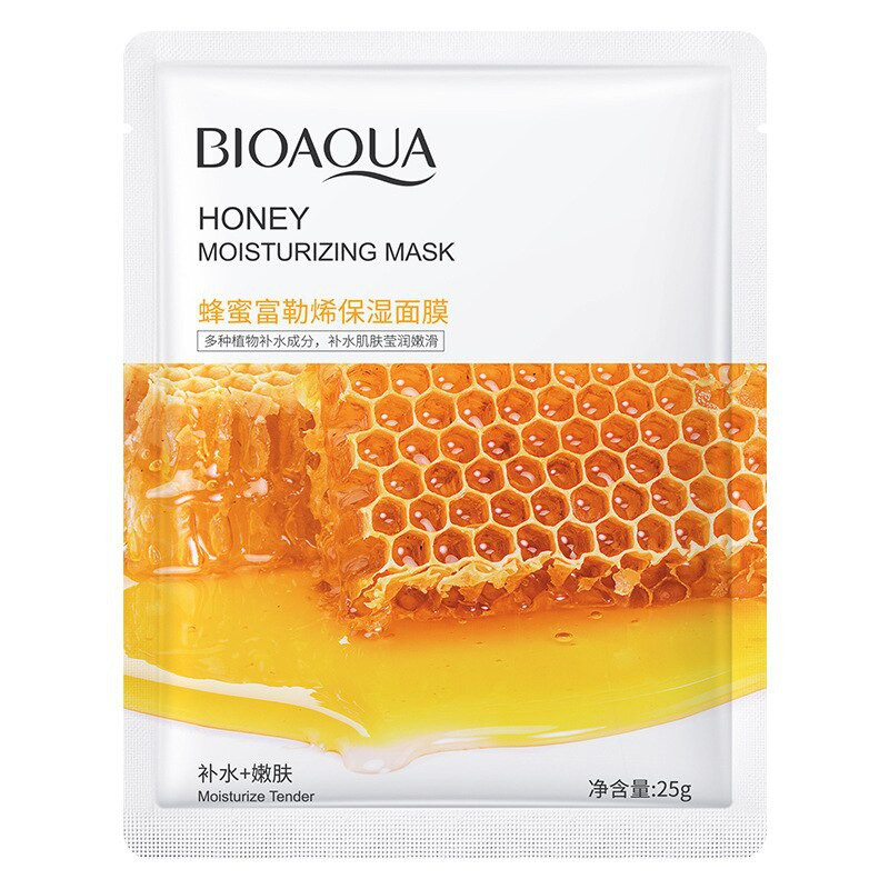 ماسک ورقه ای عسل بایوآکوا BIOAQUA