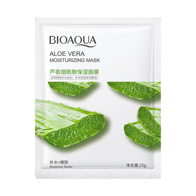 ماسک ورقه ای آلوئه ورا بایوآکوا BIOAQUA