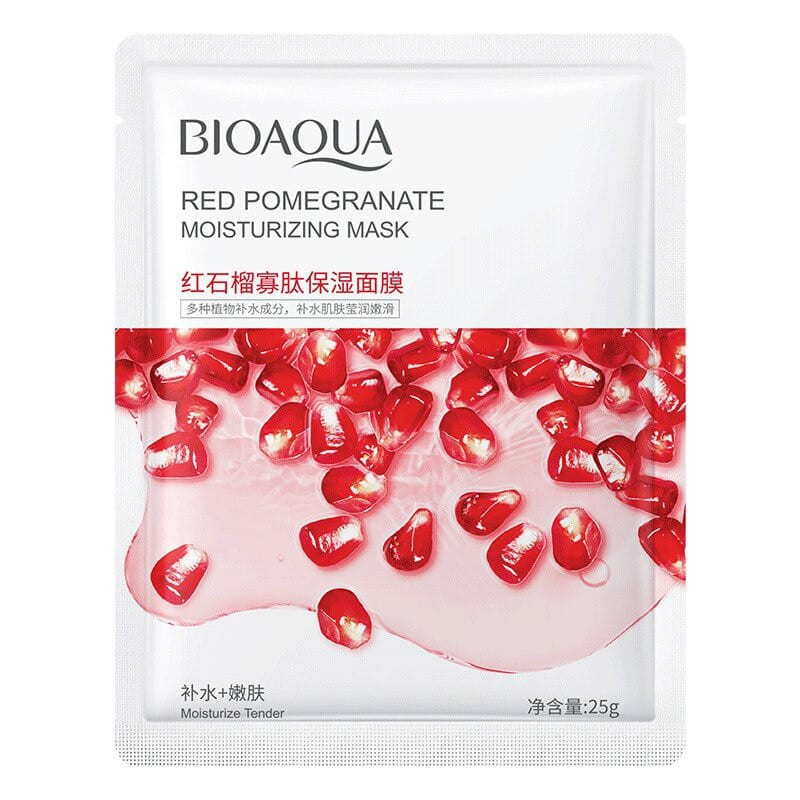 ماسک ورقه ای انار بایوآکوا BIOAQUA