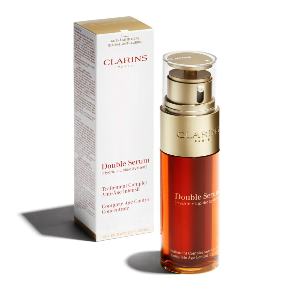 دابل سرم ضد چروک و ضد پیری 50 میل کلارنس CLARINS