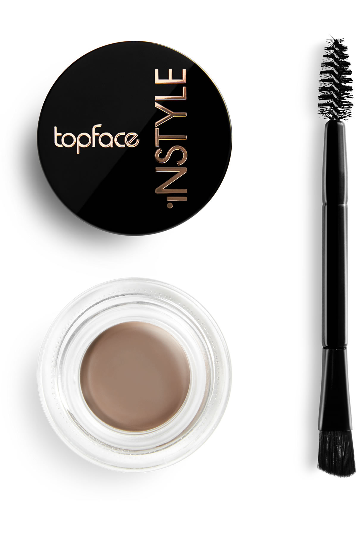 ژل ابرو رنگی 002 (TAUPE) تاپ فیس topface