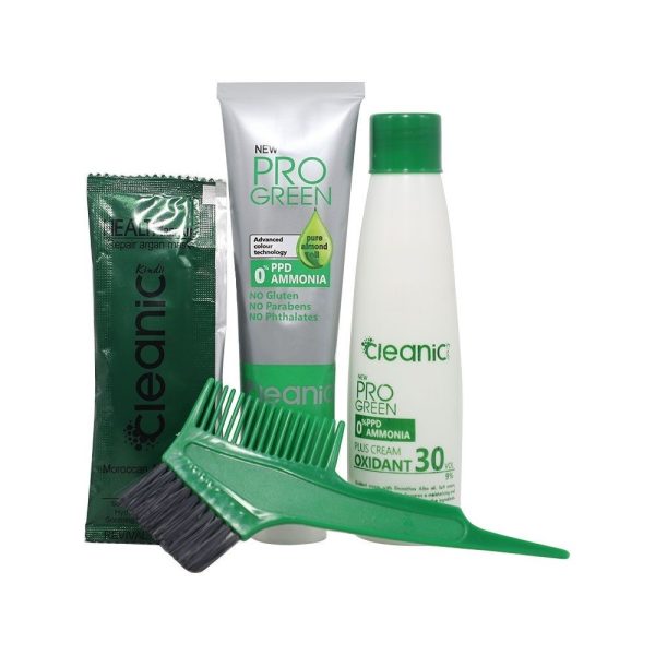 کیت رنگ مو بدون آمونیاک 1 کلینیک کندی Cleanic Kindi