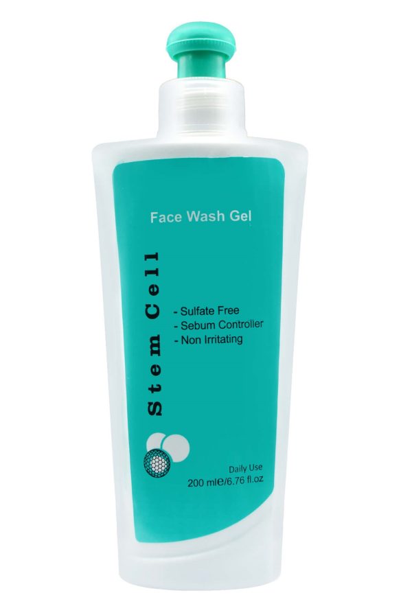 ژل شست و شوی صورت مناسب پوست های چرب استم سل Stem cell