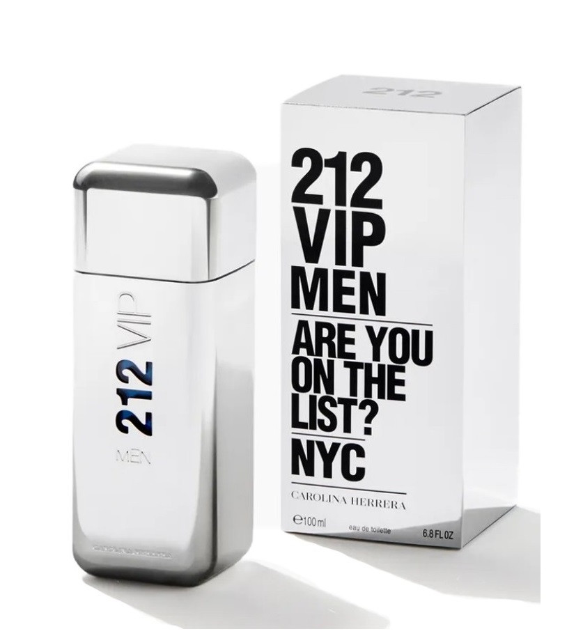 ادکلن ادوتویلت 100 میل مردانه ۲۱۲ وی آی پی Carolina Herrera 212 VIP