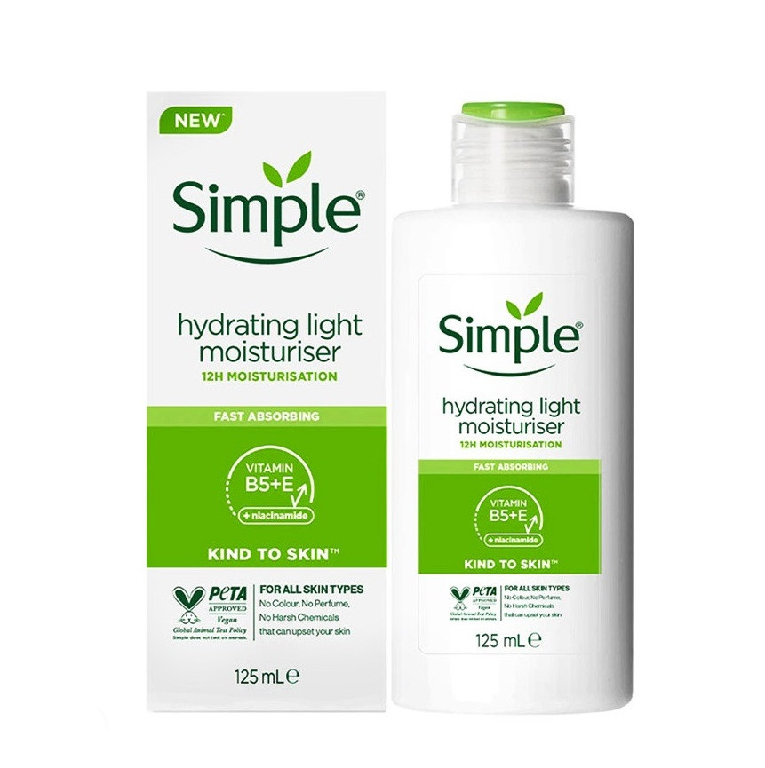 کرم آبرسان مناسب پوست های مختلط سیمپل Simple