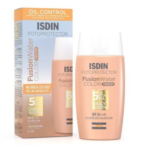 ضد آفتاب رنگی فیوژن واتر MEDIUM ایزدین ISDIN