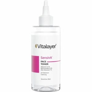 تونر پاک کننده صورت مناسب پوست های حساس ویتالیر Vitalayer
