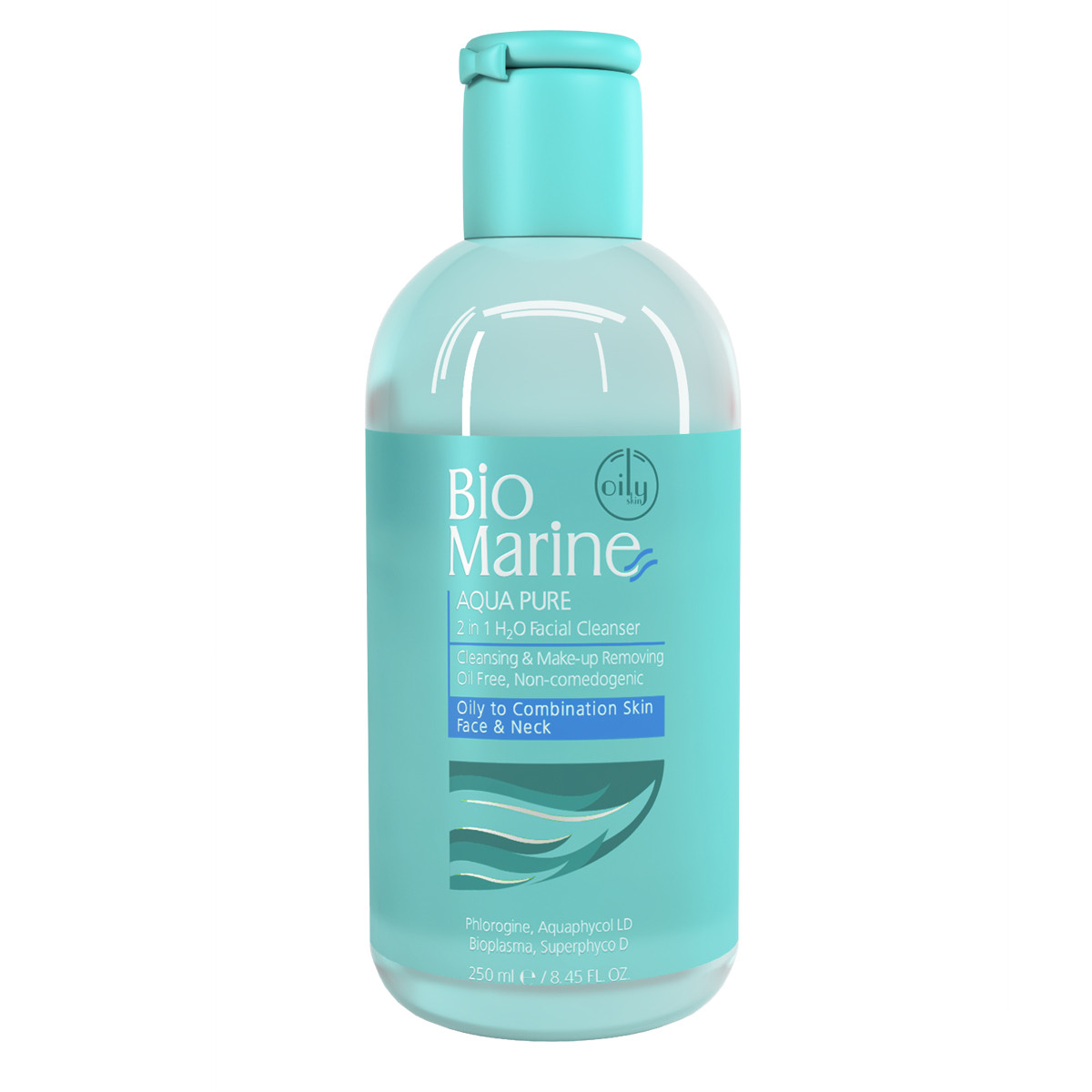 محلول پاک کننده آرایش مناسب پوست های چرب و جوش دار بایومارین BioMarine