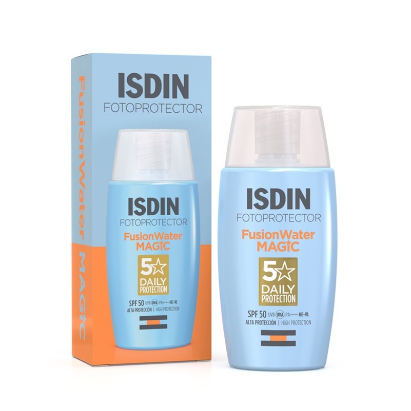 ضد آفتاب SPF50 فیوژن واتر بی رنگ ایزدین ISDIN