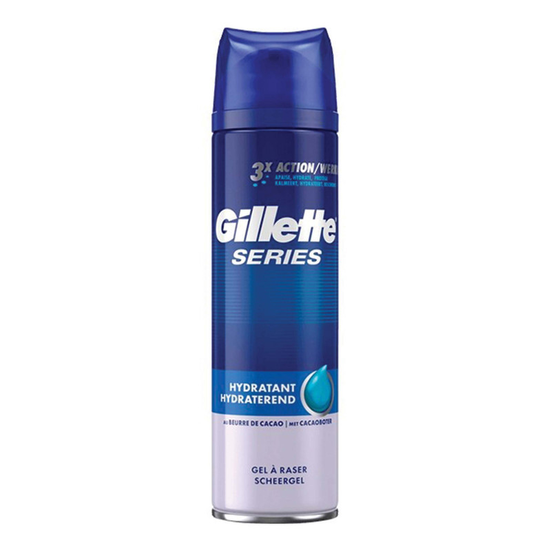 ژل ریش SERIES 3X ACTION ژیلت Gillette