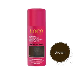اسپری رنگ مو Brown لوکو پلکس LOCP PLEX