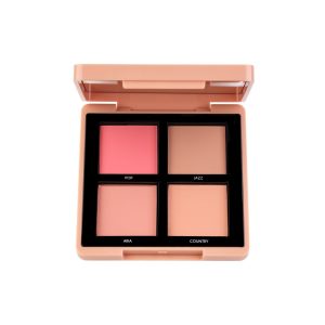 پالت رژگونه 4 رنگ 002 تاپ فیس topface