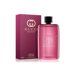 عطر ادوپرفیوم 90 میل زنانه گوچی گیلتی ابسولوت Gucci Guilty Absolute