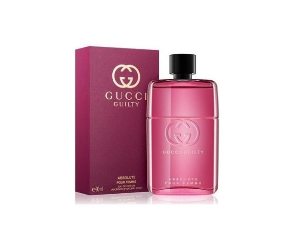 عطر ادوپرفیوم 90 میل زنانه گوچی گیلتی ابسولوت Gucci Guilty Absolute