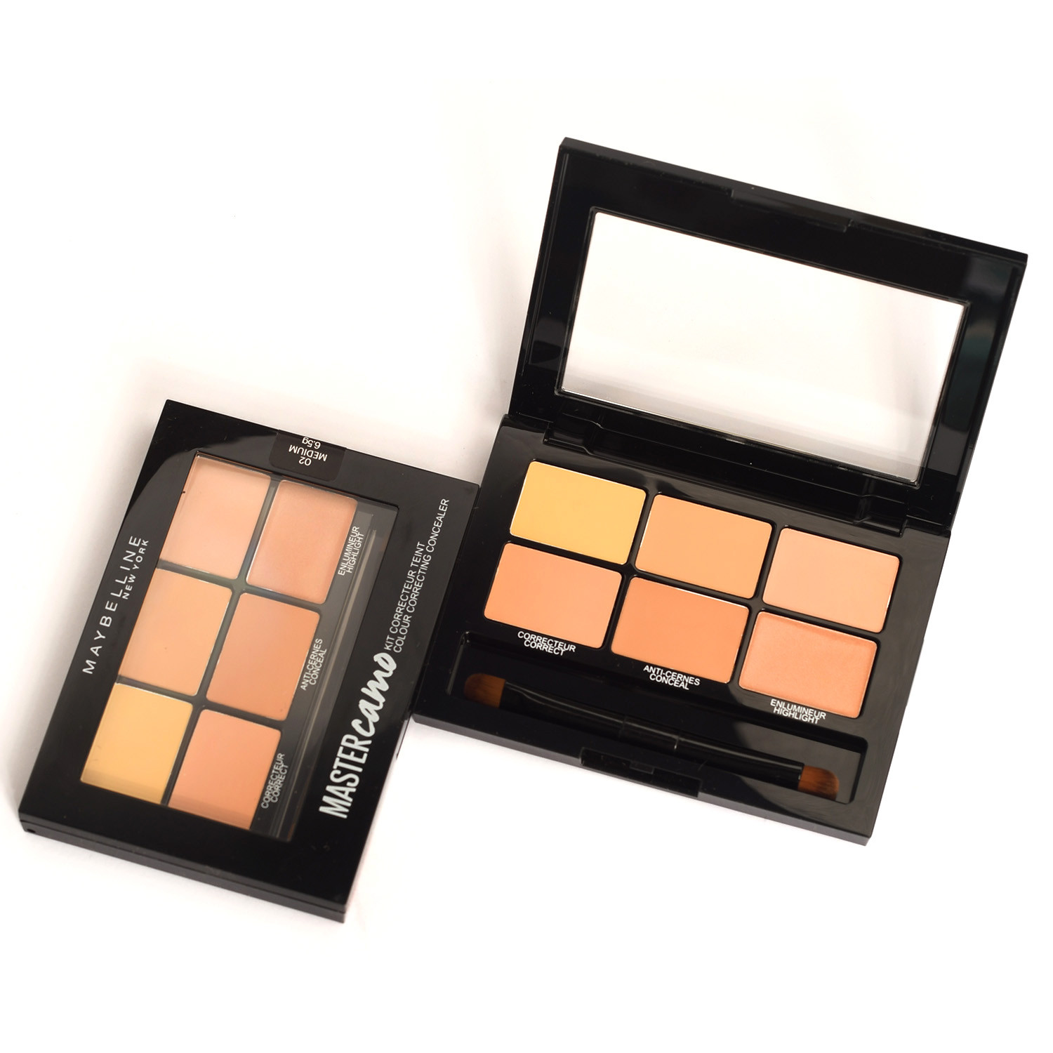 پالت کانسیلر 02MEDIUM میبلین MAYBELLINE