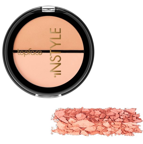 رژ گونه دو رنگ تاپ فیس topface