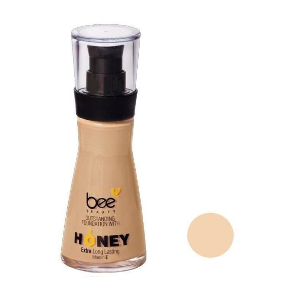 کرم پودر پمپی حاوی عسل بی بیوتی bee BEAUTY