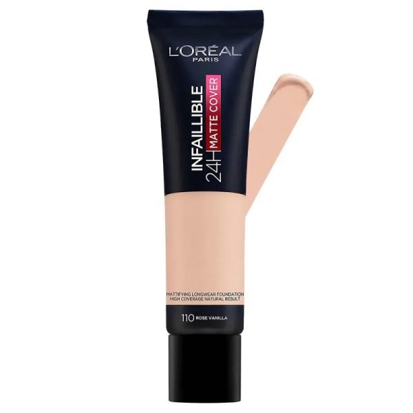 کرم پودر مناسب پوست های چرب لورال LOREAL