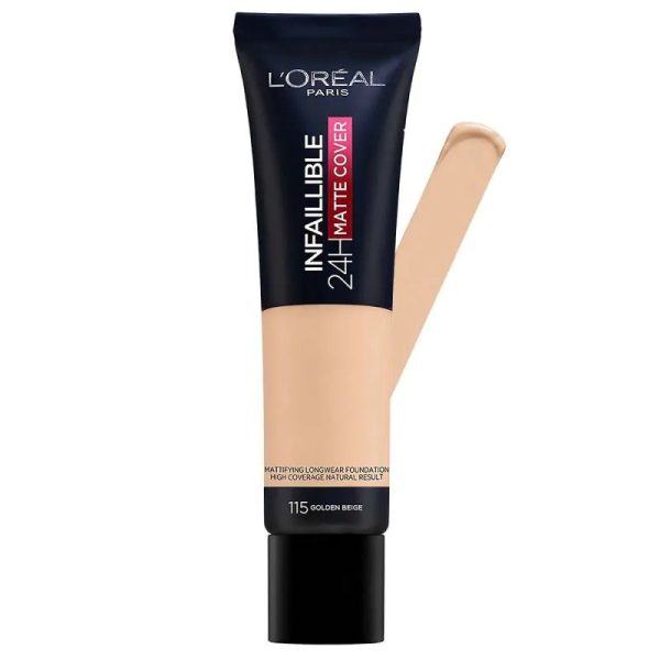 کرم پودر مناسب پوست های چرب لورال LOREAL