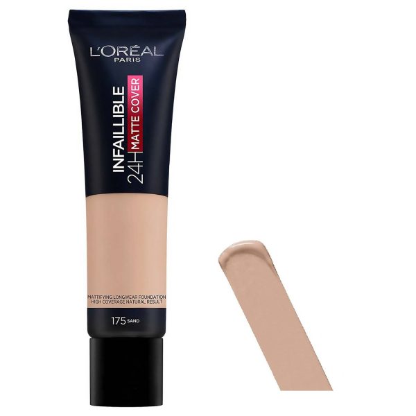 کرم پودر مناسب پوست های چرب لورال LOREAL