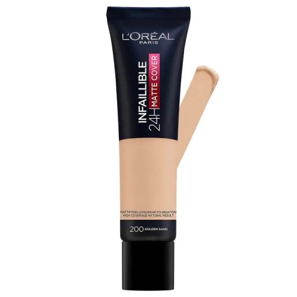 کرم پودر مناسب پوست های چرب لورال LOREAL