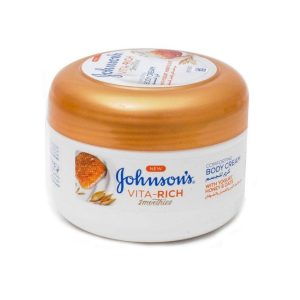 کرم مرطوب کننده دست کاسه ای عسل جانسون Johnsons