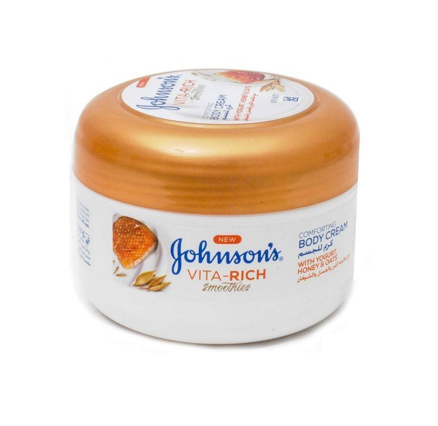 کرم مرطوب کننده دست کاسه ای عسل جانسون Johnsons