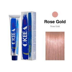 رنگ مو Rose Gold حجم 200 میل اکیا OKEEA
