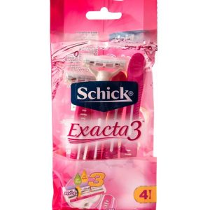ژیلت 4 عددی Exacta3 زنانه شیک Schick
