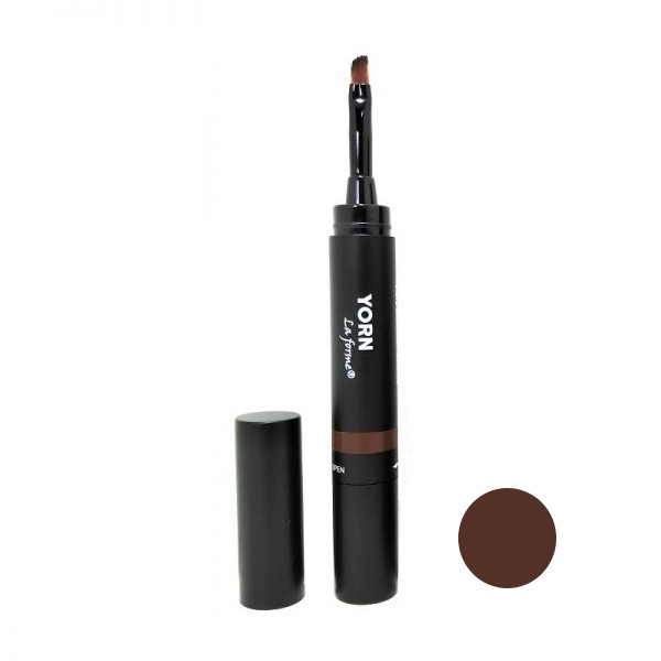 سایه ابرو پودری DARK BROWN 202 یورن YORN