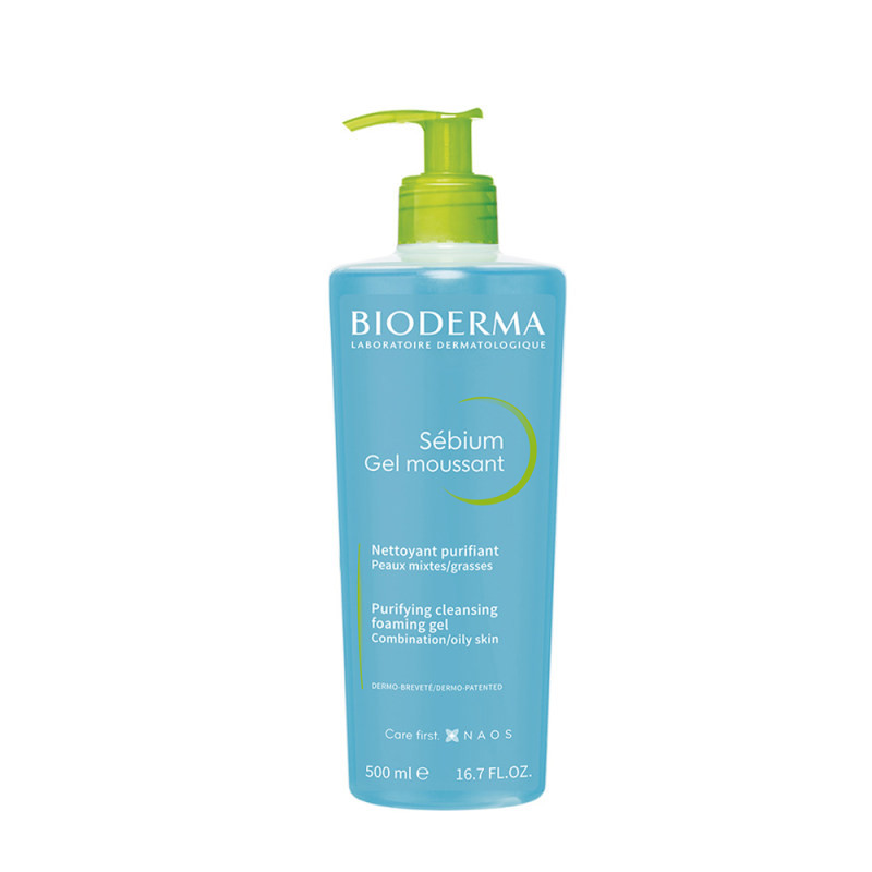 ژل شست و شو مناسب پوست های چرب و مختلط 500 میل بایودرما BIODERMA