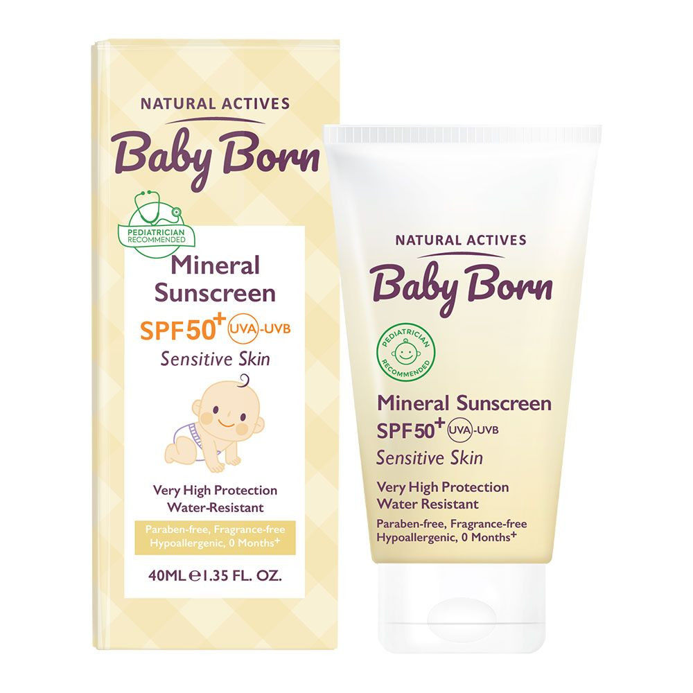ضد آفتاب کودک SPF50 بیبی برن Baby Born