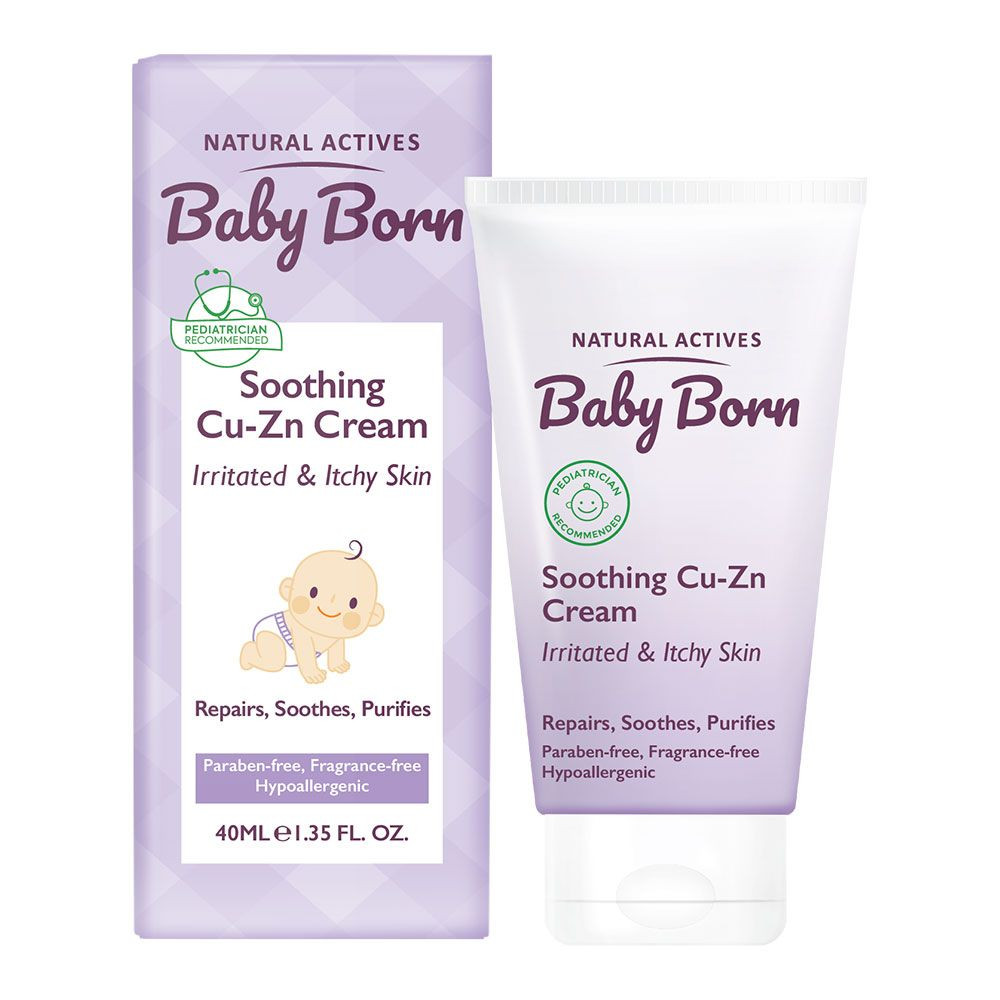 کرم رفع قرمزی پوست صورت و بدن کودک بیبی برن Baby Born
