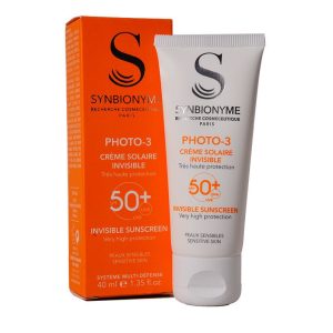 کرم ضد آفتاب بی رنگ با +SPF50 سین بیونیم SYNBIONYME