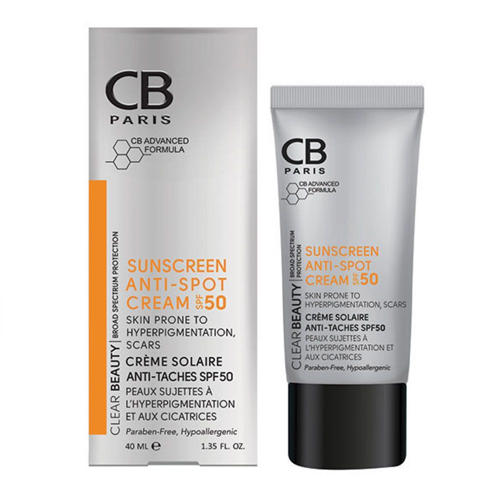 کرم ضد آفتاب مناسب پوست های دارای لک SPF50 سی بی CB