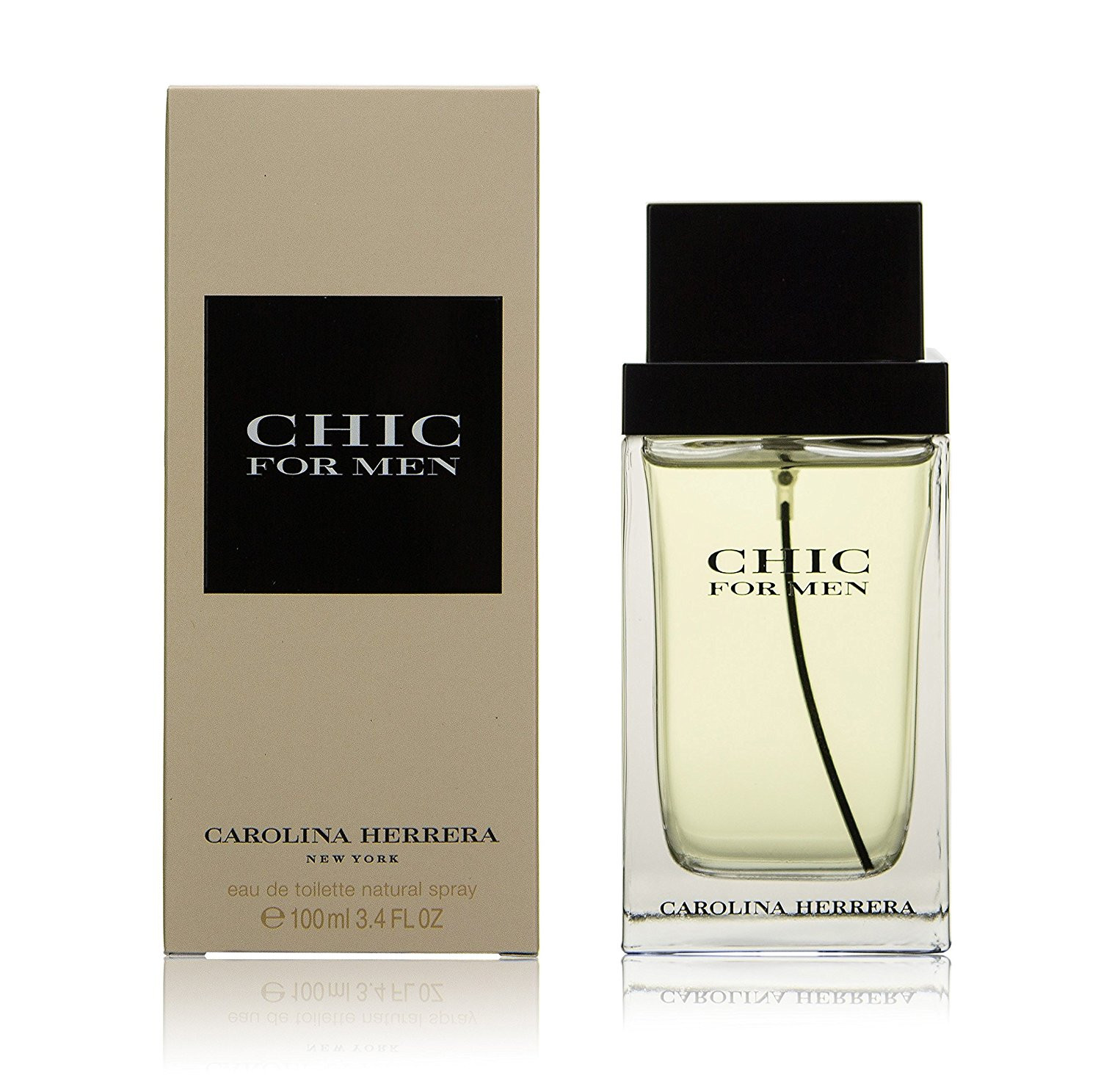 ادکلن ادوتویلت 100 میل مردانه کارولینا هررا شیک Carolina Herrera Chic